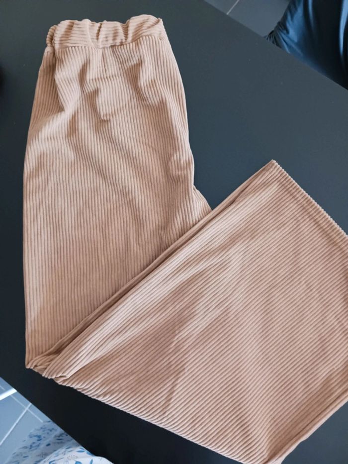 Ensemble camel velours côtelé Taille M38 - photo numéro 3