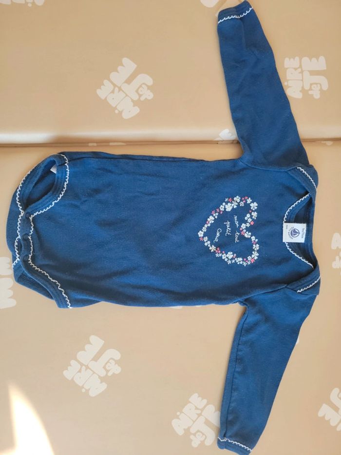 Lot de 2 bodies ML 9 mois - Iconiques Petit Bateau - photo numéro 4