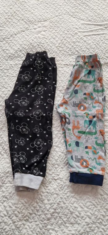 Lot de 2 pantalons garçon 18 24 mois