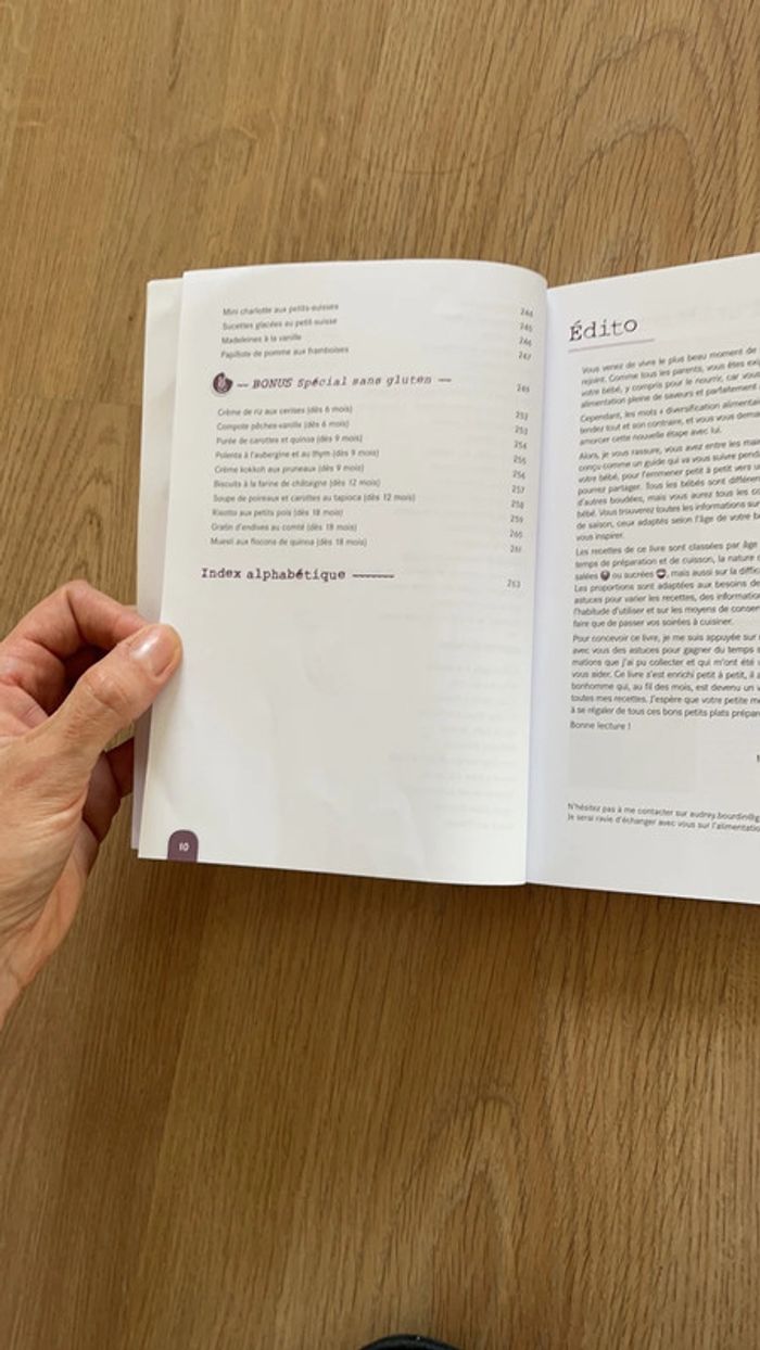 Livre recettes bébé - photo numéro 7