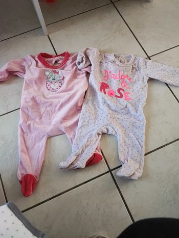 Lot pyjamas 3 mois