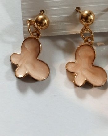 Boucles d'oreille papillon