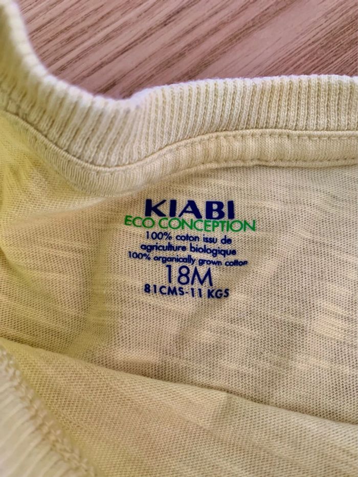 T-shirt manches courtes Kiabi 18 mois garçon - photo numéro 4