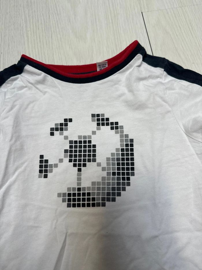 T-shirt blanc, Okaïdi, cinq ans - photo numéro 2