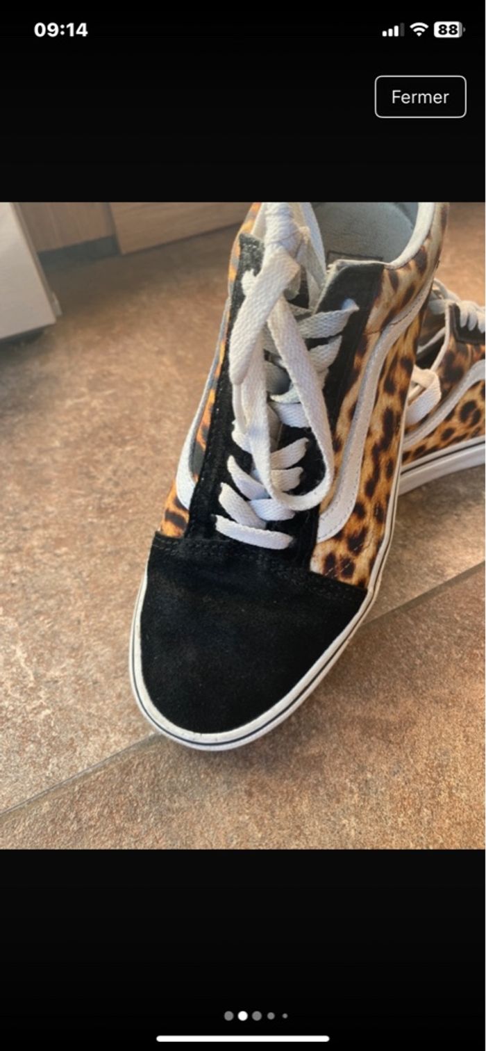 Baskets léopards van’s - photo numéro 2