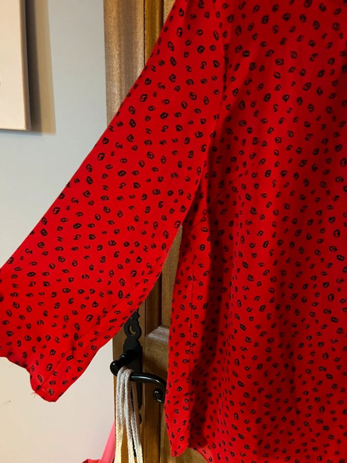 Blouse rouge - photo numéro 4