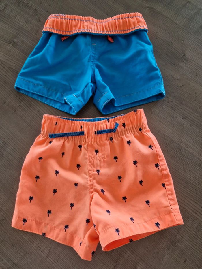 Lot de 2 maillots de bain 9-12 mois - photo numéro 2