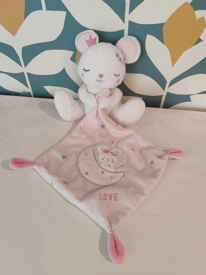 Doudou souris mouchoirs love simba toys