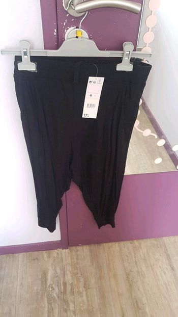 Sarouel de sport noir taille M