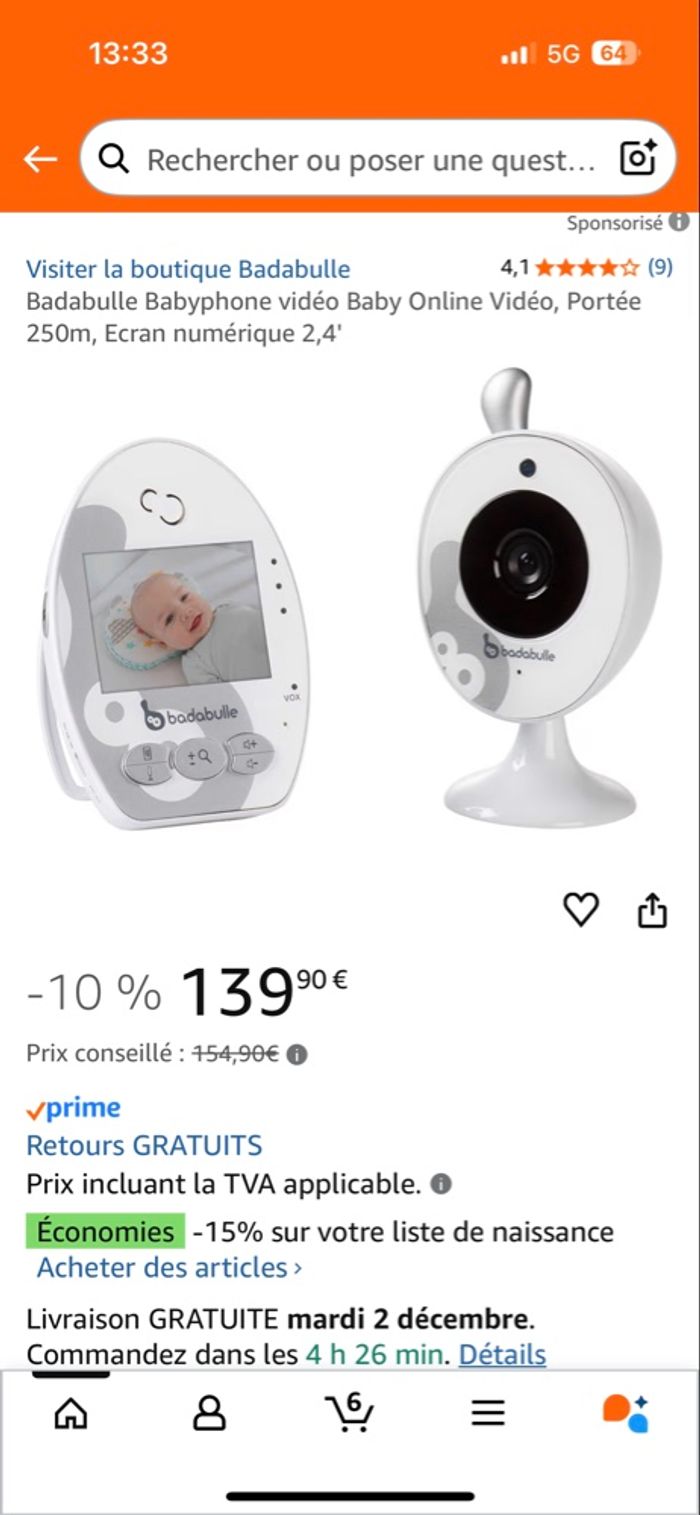 BabyPhone Badabulle - photo numéro 3