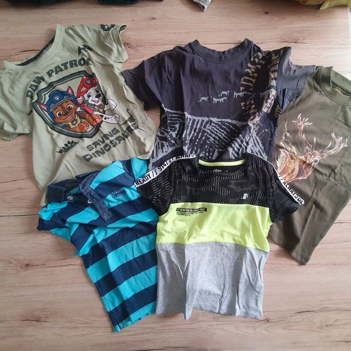 Lot 5 tee-shirts 4 ans - photo numéro 2