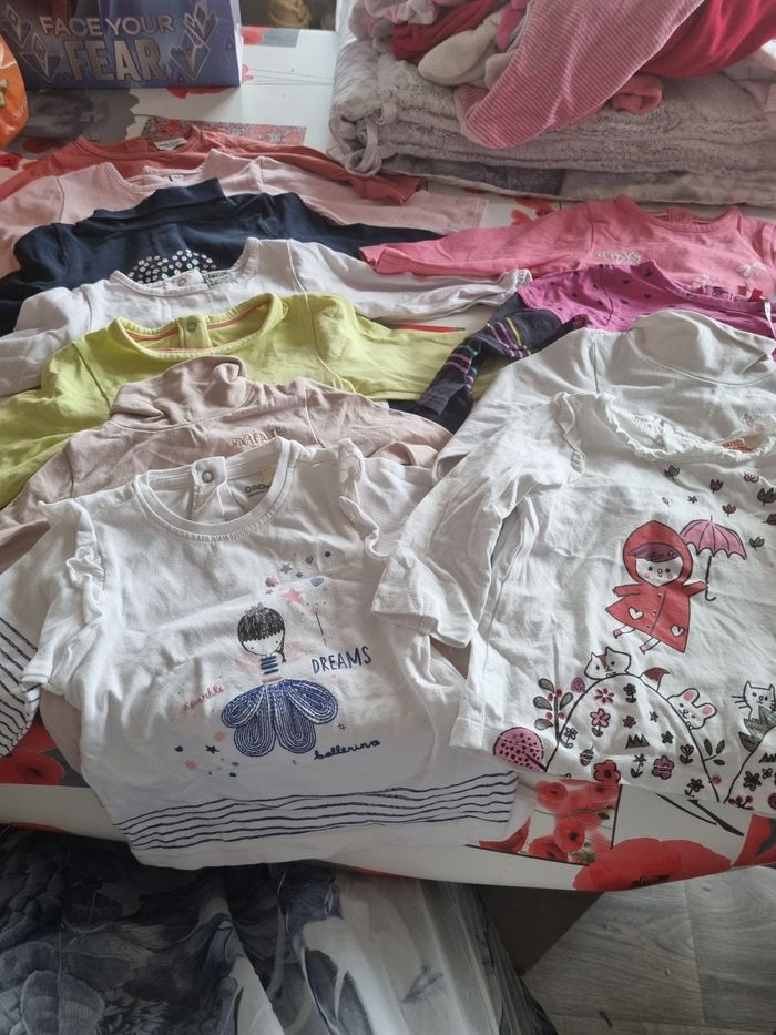 Lot tee shirts 6mois
