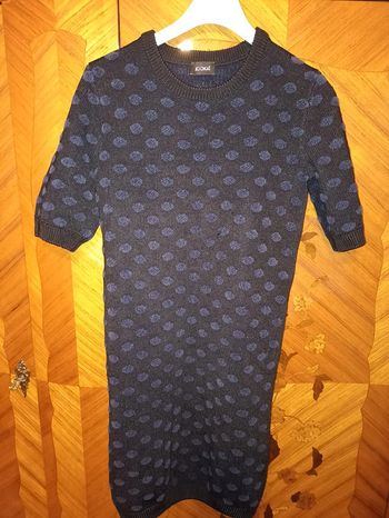 Robe pull noire et marine Kookaï T1