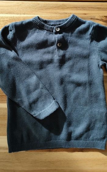 Pull bleu marine Kiabi