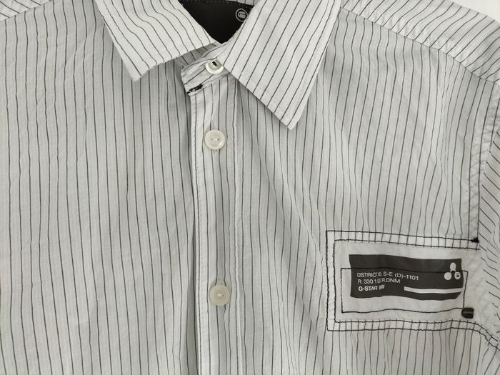 Chemise blanche et rayée - photo numéro 2