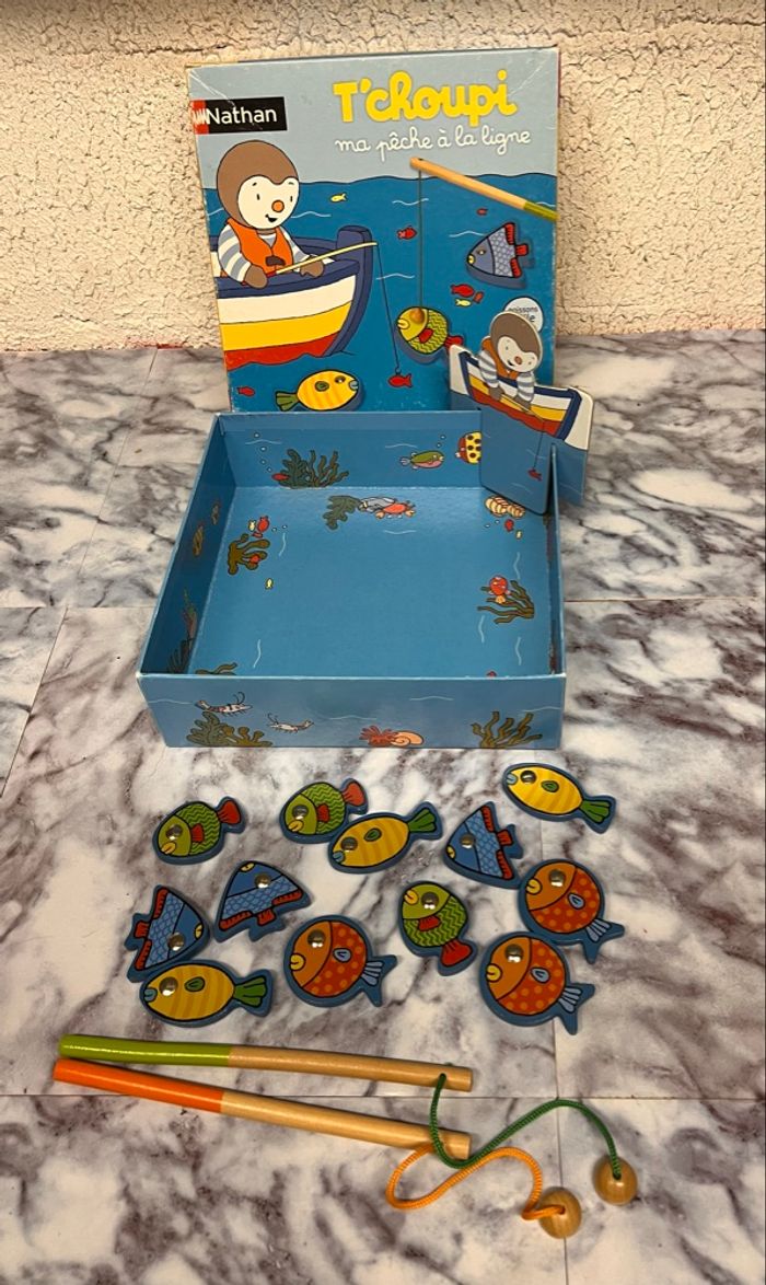Jeu de pêche Tchoupi de chez Nathan - photo numéro 2