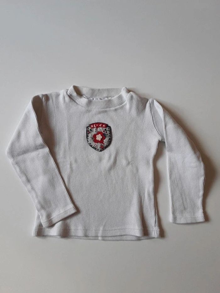 T-shirt col cheminée Tartine et chocolat