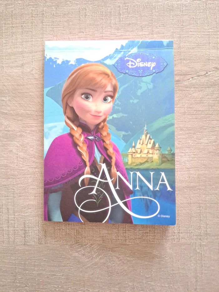 Bloc note la reine des neiges - photo numéro 3