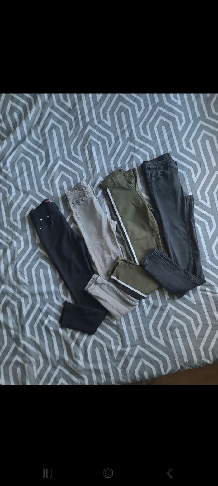 Lot de 4 pantalon T 34 - photo numéro 3