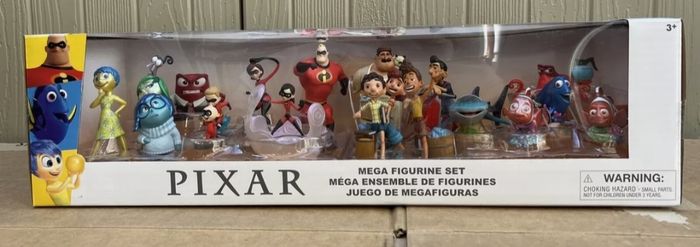 Playset malette de 20 personnages pixar disneyneuf - photo numéro 5