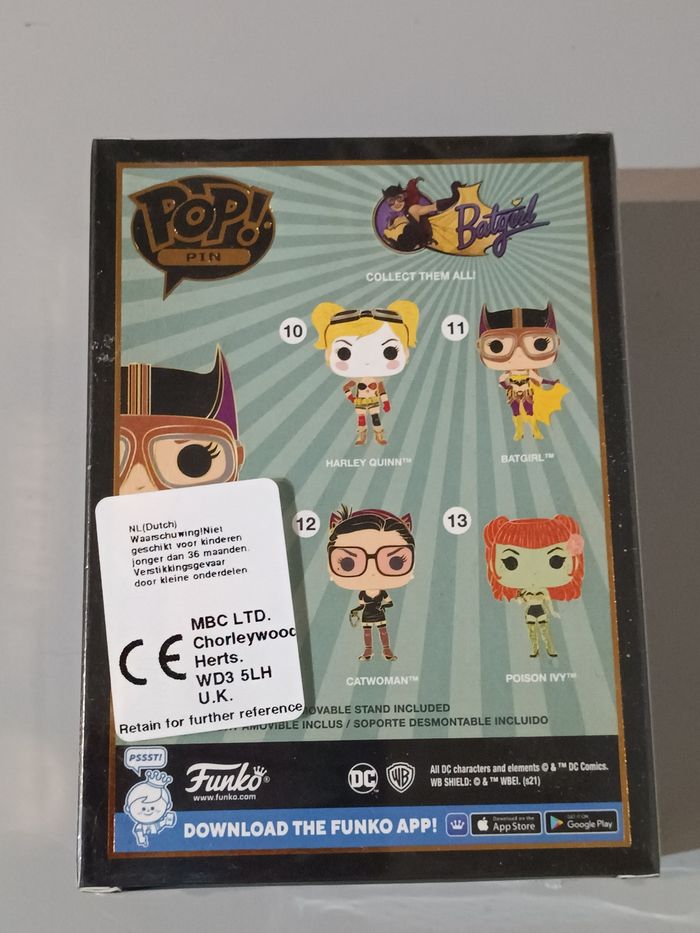 Pop Pin Funko DC comics n11 - photo numéro 4