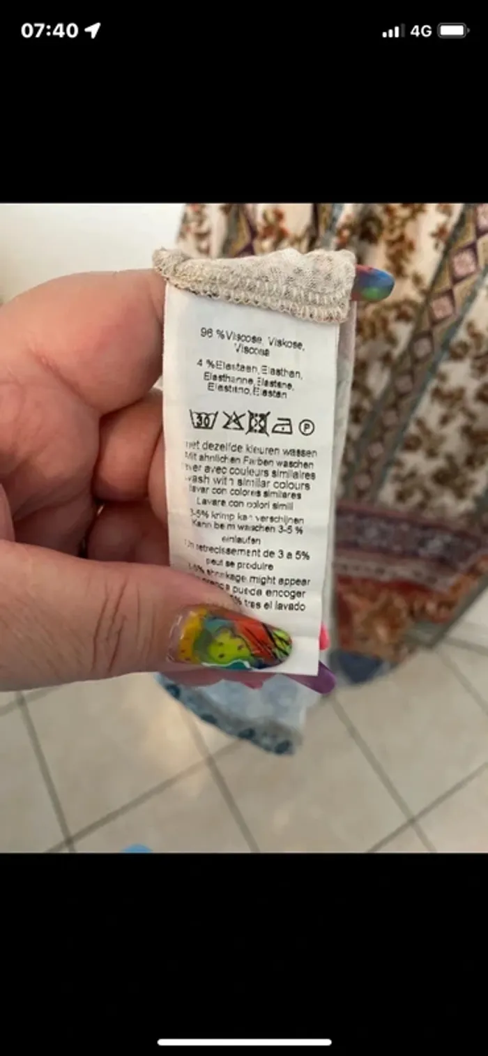 très jolie robe longue dos nu M&S mode XXL comme neuve - photo numéro 6