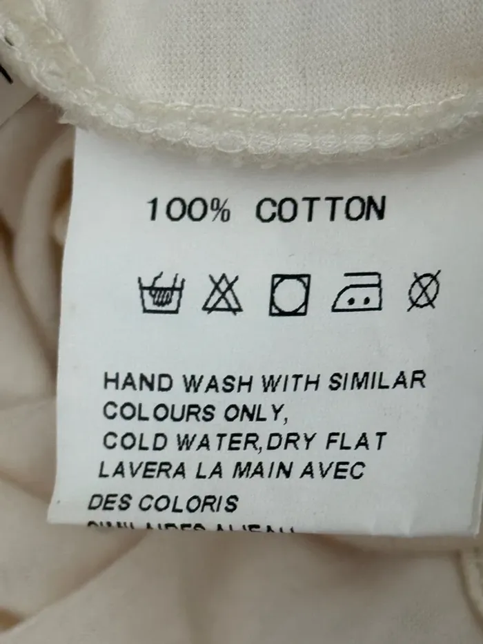 Petite robe crème Choklate – 100% coton – Tulle & broderie – Taille unique - photo numéro 4