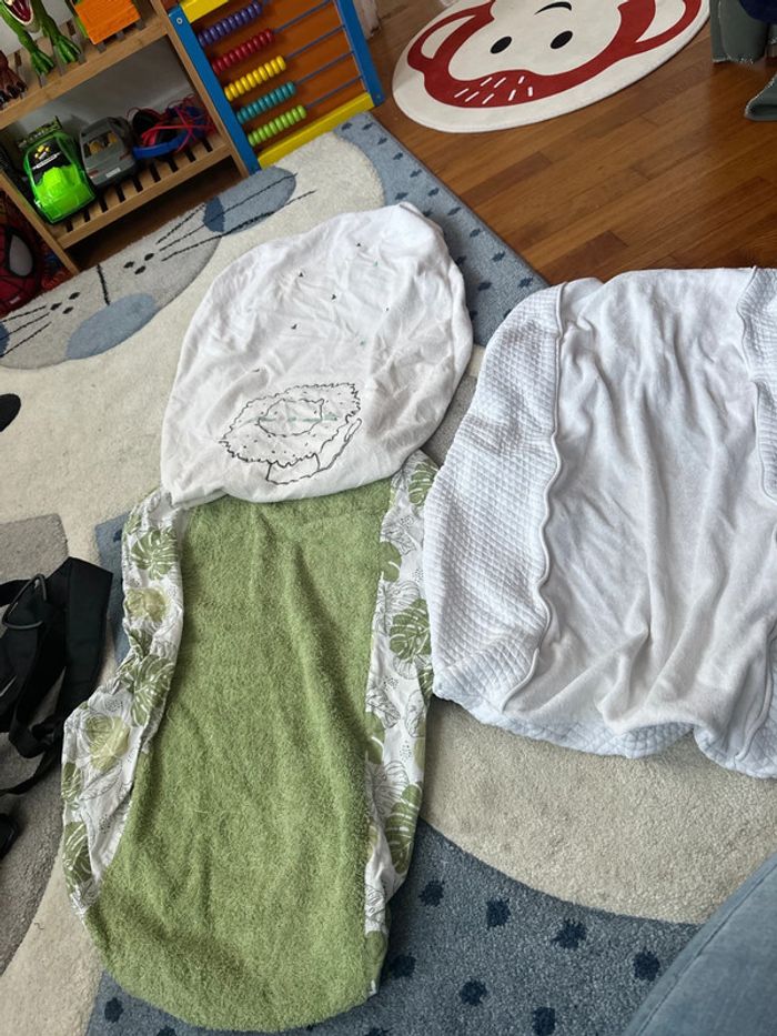 3 protège matelas à langer