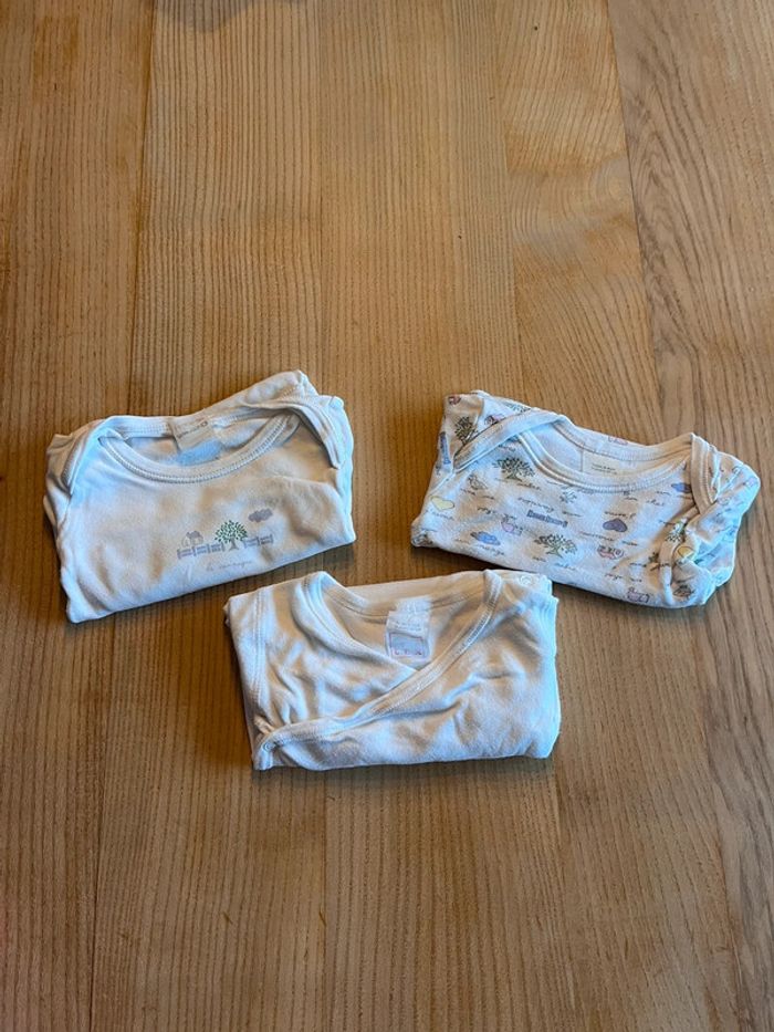 Lot de bodies Tex 6 mois - photo numéro 2