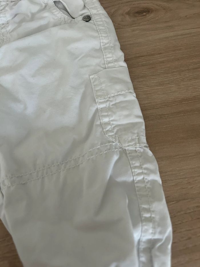 🌟 Pantalon cargo blanc Brioche 6 mois 🌟 - photo numéro 4