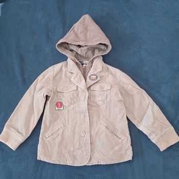 Veste velours 8 ans