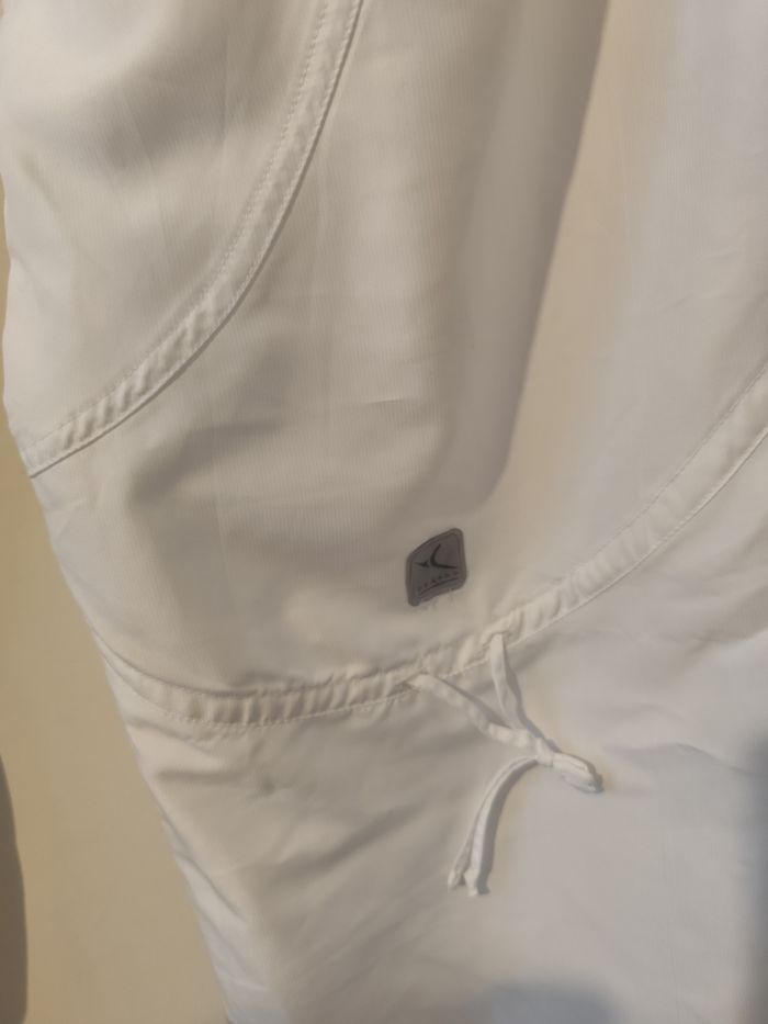 Pantalon blanc cargo taille 42 Domyos Decathlon - photo numéro 7