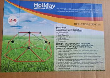 Dome d'escalade Holiday.