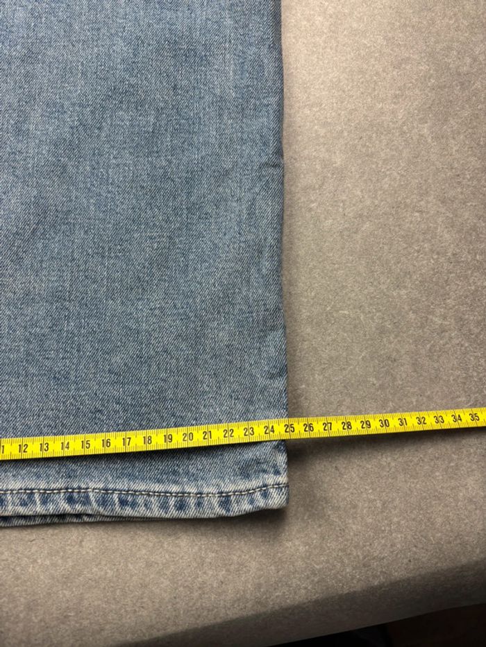 Jean pantalon coupe droite signature levis bleu W40 L32 - photo numéro 8