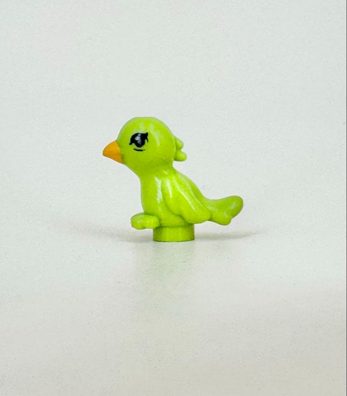 Lego Animaux Friends : Oiseau Vert Lime au bec orange - NEUF - photo numéro 2