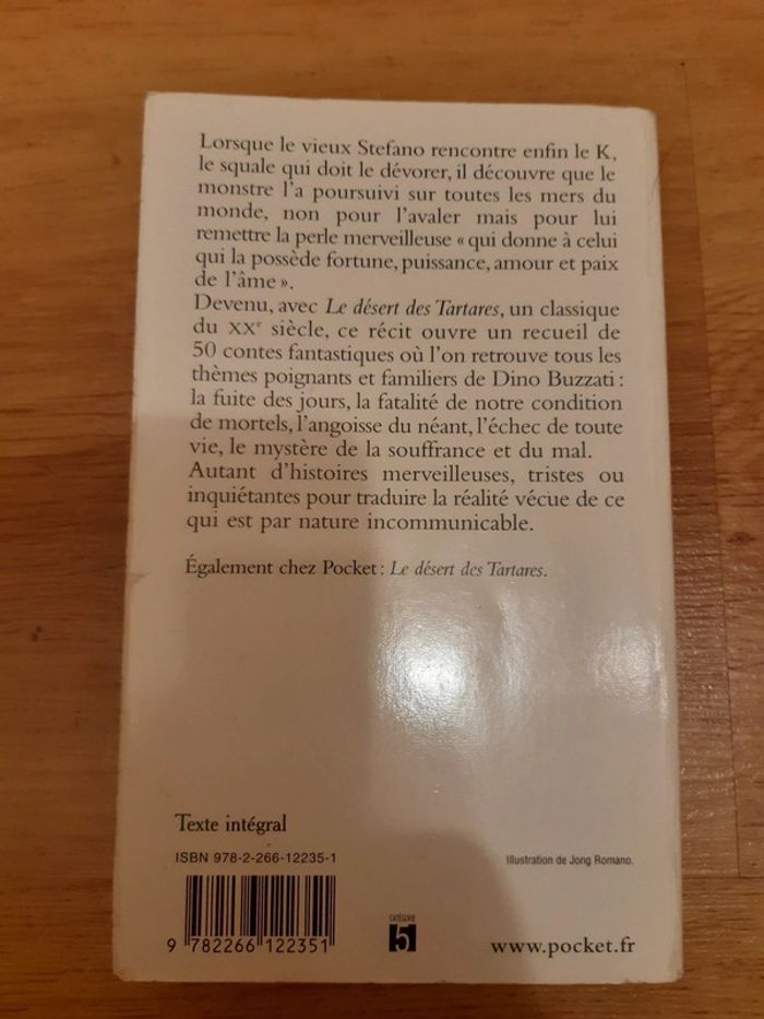 Livre de Dino Buzzati Le K - photo numéro 2