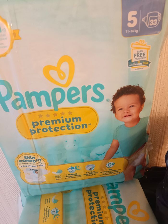 Pampers premium protection Taille 5 - photo numéro 2