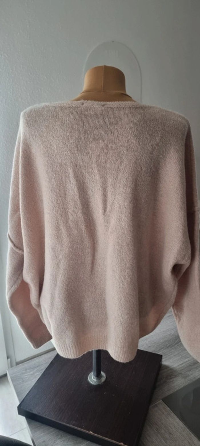 Pull Col V en laine - Esqualo - photo numéro 2