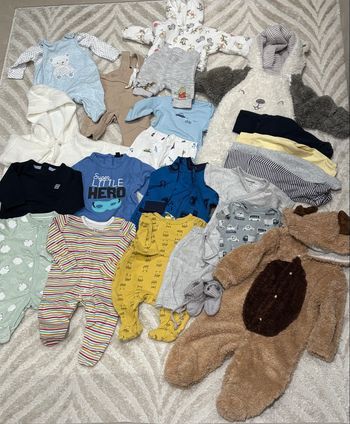 Lot de vêtements 1 mois 