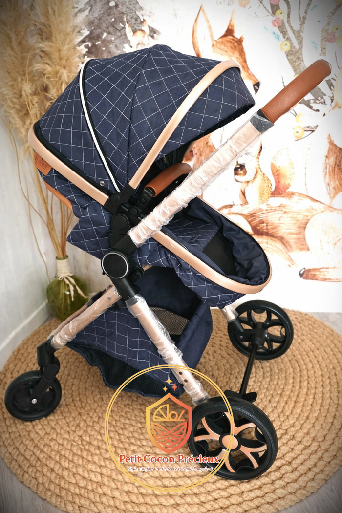 Poussette 3-en-1 Magic ZC bleu / Neuve / Vendeuse déclarée dans la puériculture. - photo numéro 7