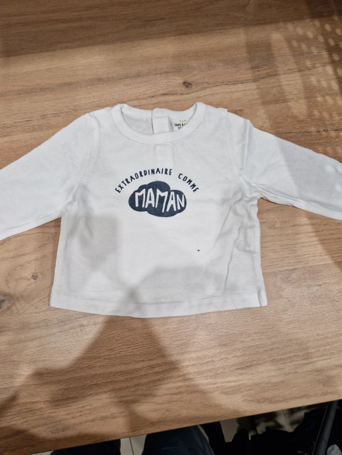 Lot de 3 haut manches longues 3 mois - photo numéro 4