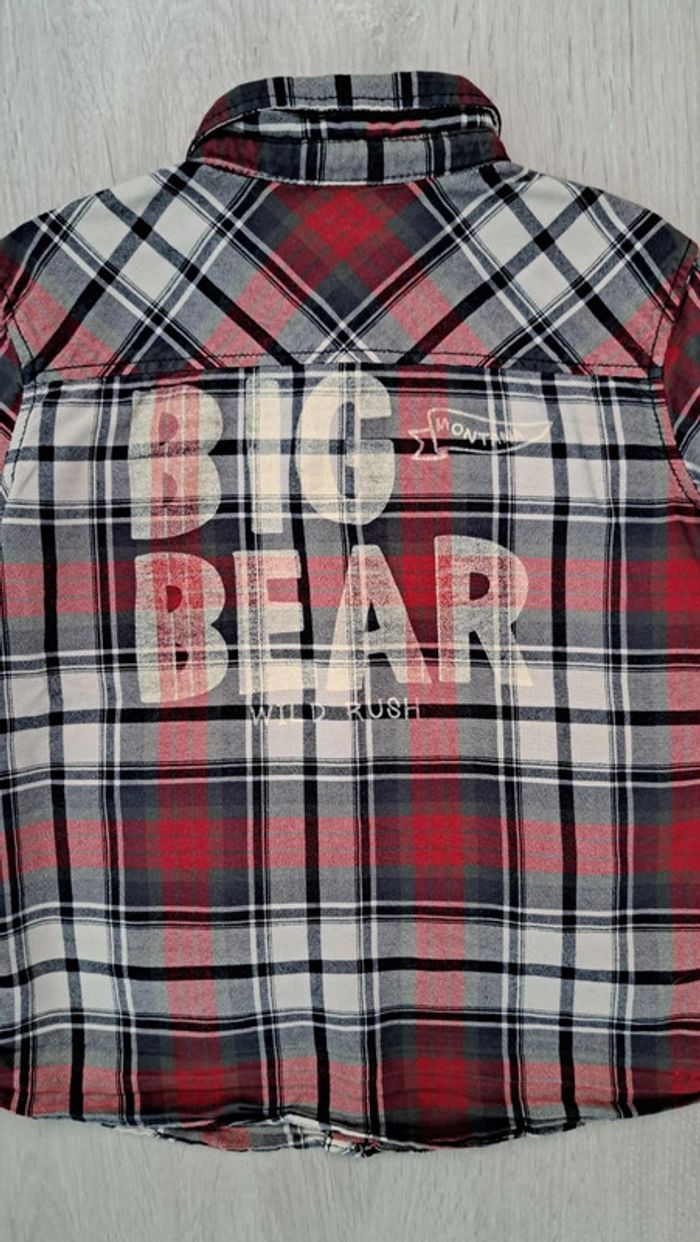 Chemise à carreaux rouge - photo numéro 4