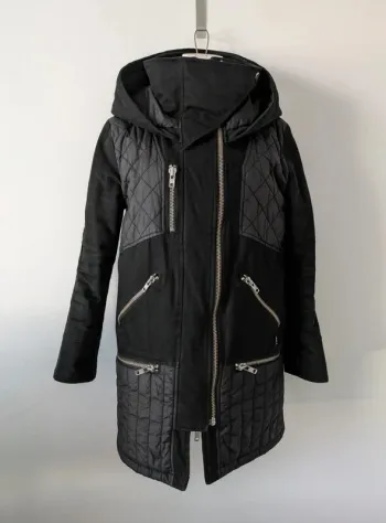 Manteau d'hiver zippé à capuche - The Kopples sport - taille S