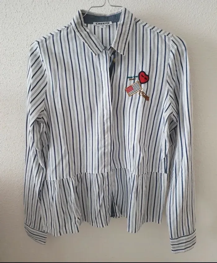 Chemise rayée creeks