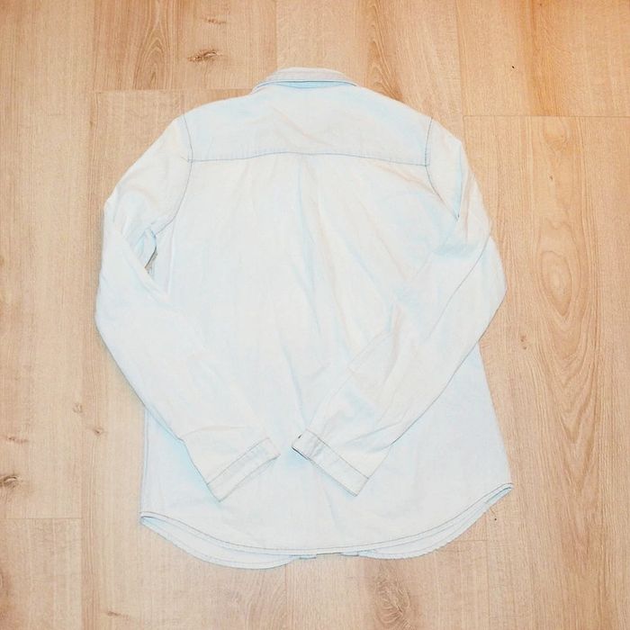 Zara Trafaluc Veste Jeans Slim Fit Bleu Clair Femme Urban Y2K Vintage Collection Exclusif (Taille S) - photo numéro 7