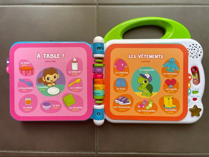VTech - Mon Imagier Bilingue Mes 100 premiers mots - photo numéro 4