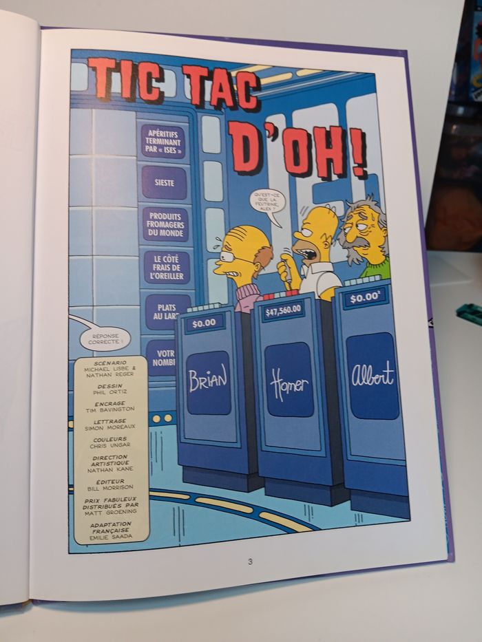 Livre Bande dessinée les Simpson Totalement déjantés - photo numéro 4