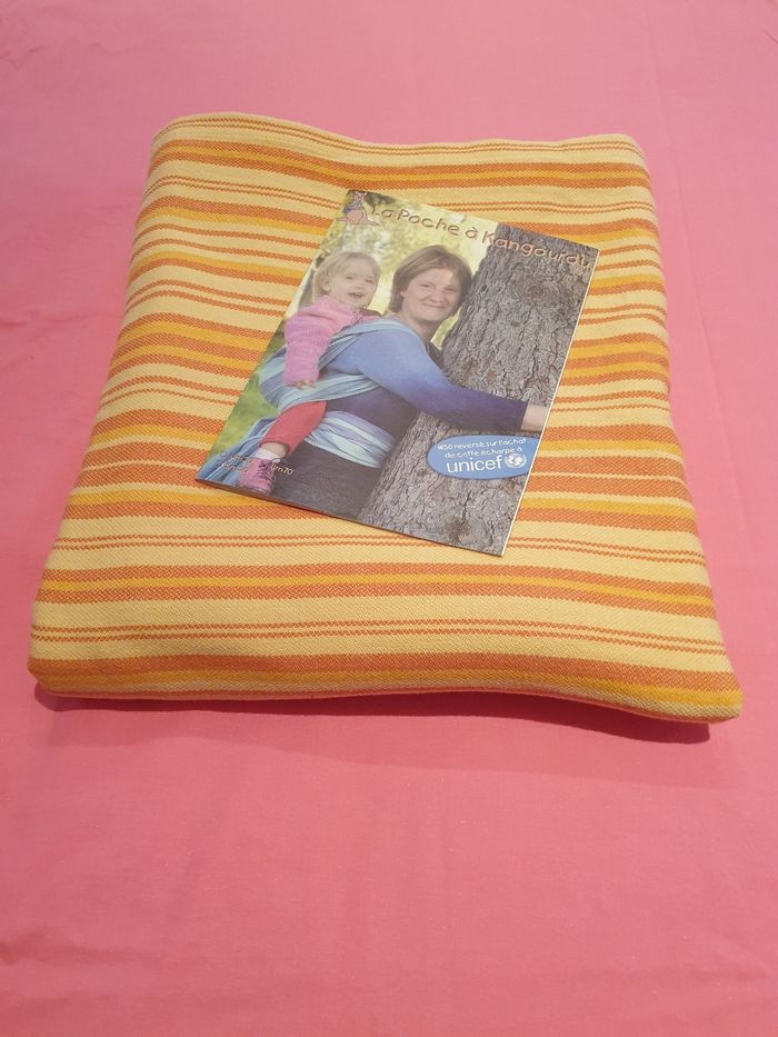 Écharpe de portage - la poche à kangourou 4,70m - porte bébé