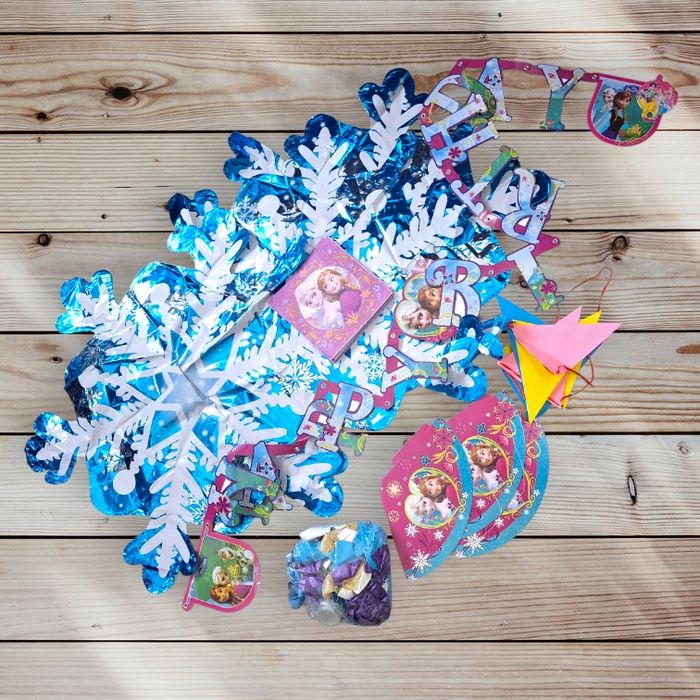 Lot Anniversaire La Reine des neiges