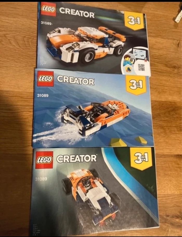 Lego 31089 Creator La Voiture de Course - photo numéro 2